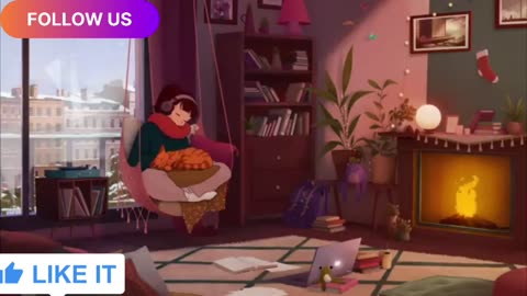 Cozy Winter Hip Hop Music Beats. Music for study, work, relaxation.