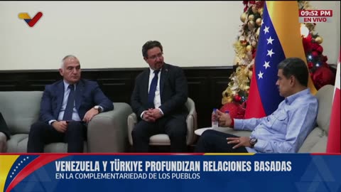 18 - Venezuela recibe autoridades turcas 11.01.2025