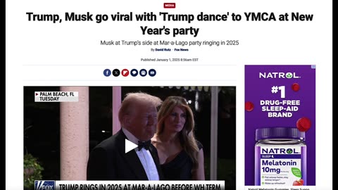 TRUMP'S NEW YEARS EVE MAR-A-LAGO YMCA GAY-LA! THERE'S A MAJOR SPELL CAST OVER "MAGA!"