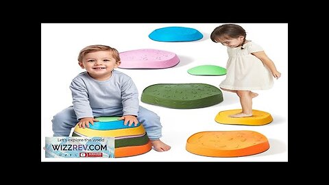 VEVOR Kids Balance Stepping Stones Sensory Obstacle Course 6 PCS Outdoor Indoor Review