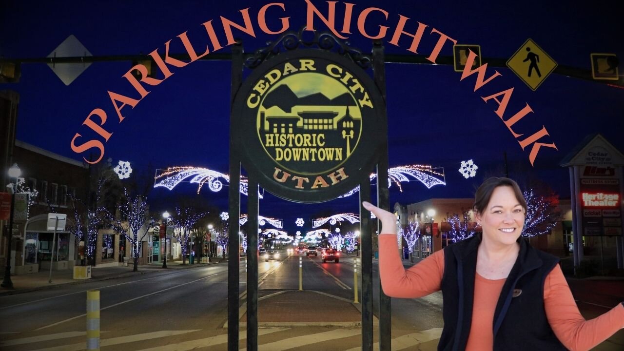 Sparkling Night Walk - Cedar City, Utah