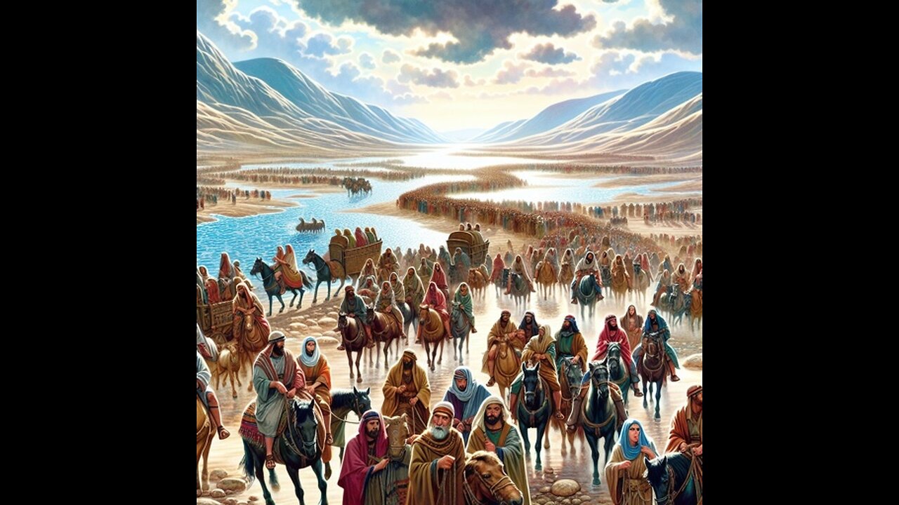 Exodus 13:1-22 The children of Israel are led out of Egypt by Gods mighty hand.