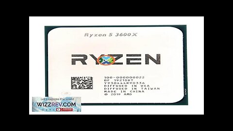 Ryzen 5 3600X R5 3600X 3.8 GHz Six-Core Twelve-Thread CPU Processor 7NM Review