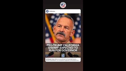 Sheriff Bianco Running for Cali Governor