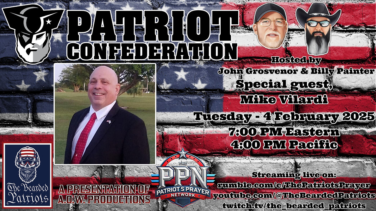 Patriot Confederation - Mike Vilardi Interview (February 4, 2025)