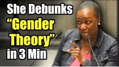 She is articulate, respectful, and bold. God bless her! This Mom Debunks "Gender Theory" @ 3 Minutes