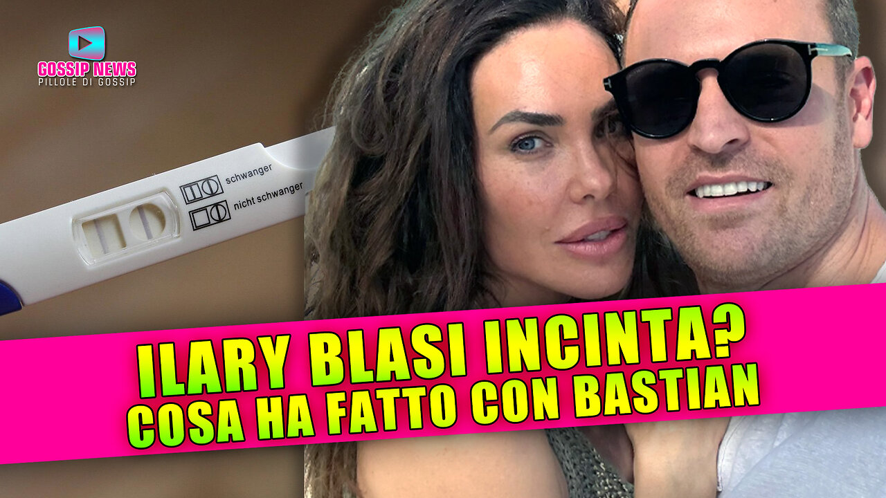 Ilary Blasi Incinta? Ecco Cosa Ha Fatto con Bastian!