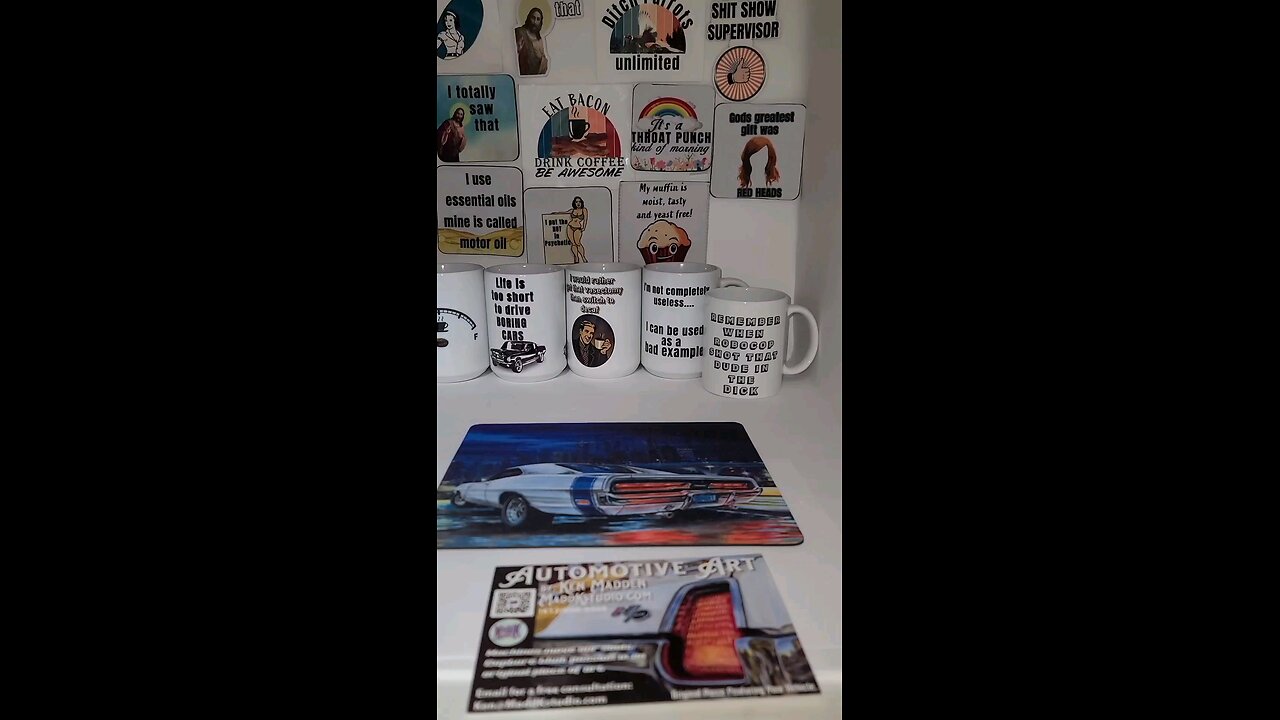 the king of muscle cars mousepad