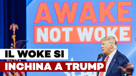 Il WOKE si INCHINA a TRUMP si prepara la FINE dell'UE