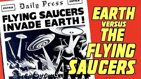 Earth Vs. The Flying Saucers (1956 Full Movie) | Sci-Fi/Horror | Hugh Marlowe, Joan Taylor.