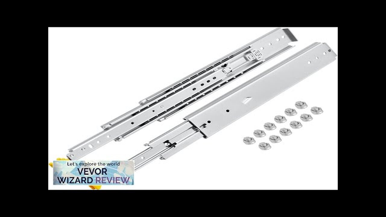 VEVOR Drawer Slides with Dual Lock 1 Pair 20 inch Heavy-Duty Industrial Review