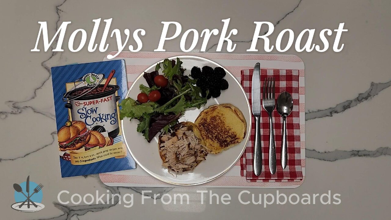 Molly's Pork Roast. Crock pot meal