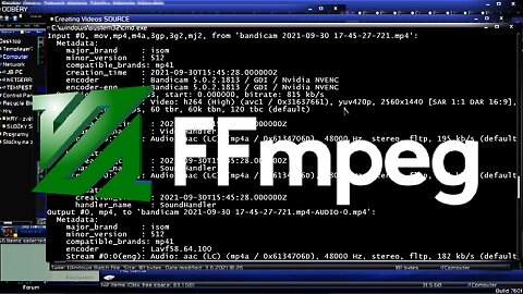 Video Creation Tutorials |05| FFMPEG basics for multimedia tasks [EN/CZ]