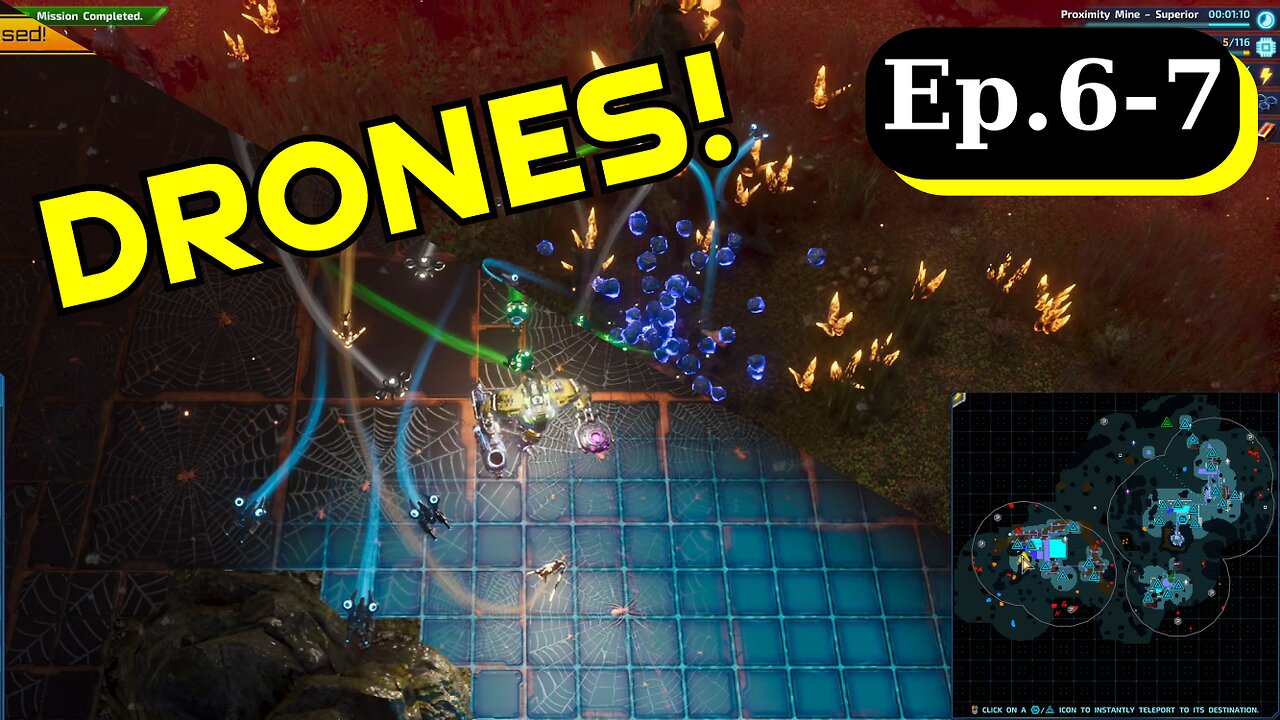 Let's play The Riftbreaker E6-7 [I forgot] More Power and stuff maybe sand!?