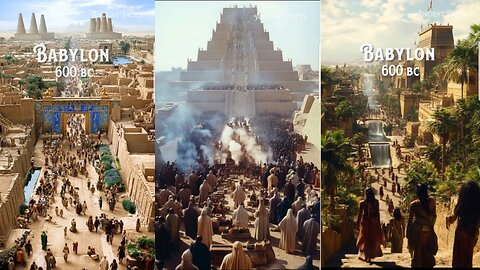 Take a trip back to Ancient Babylon 600BC. Ai brings Babylon to life