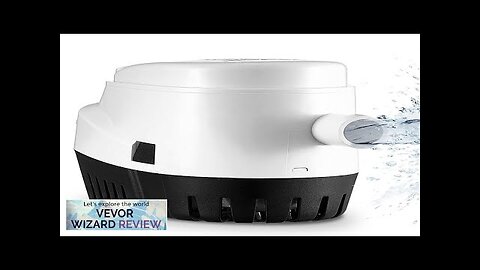 VEVOR Bilge Pump 750GPH 12V Automatic Submersible Boat Bilge Water Pump Review