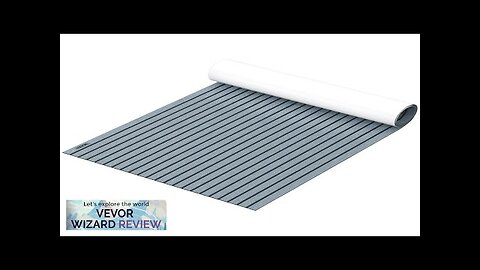 VEVOR EVA Foam Faux Teak Boat Decking Sheet 94.5 X 47.2 Inch Review