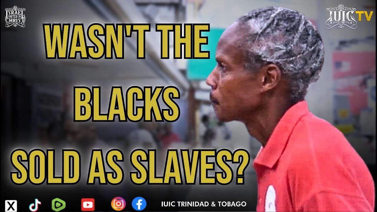 WASN'T THE BLACKS SOLD AS SLAVES??