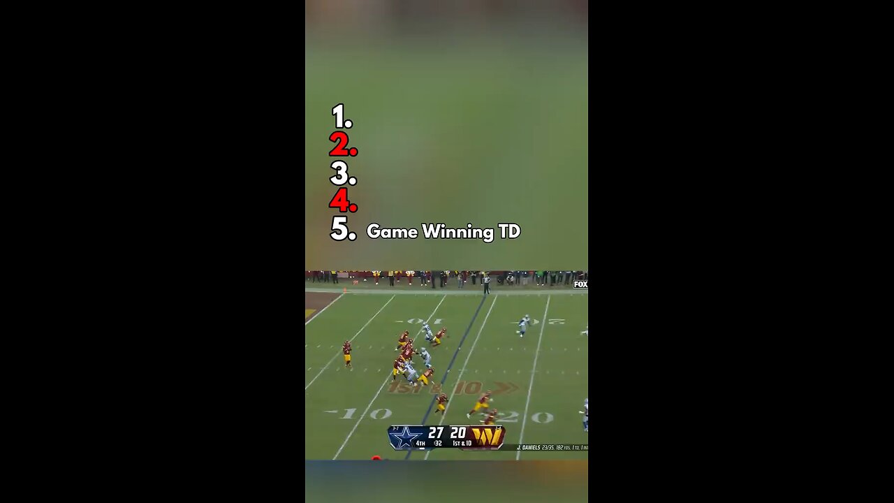 Jayden Daniels has been having an insane rookie campaign. Let’s take a look at his top 5 plays!