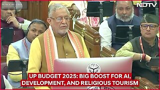 UP Budget News _ UP Unveils ₹8.08 Lakh Crore Budget With Focus On Tech & Tourism