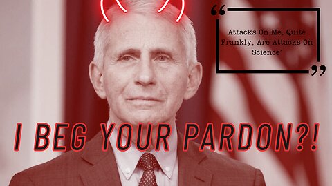 FAUCI PARDON? Why does it date back to 2014? Let's talk about pardons!