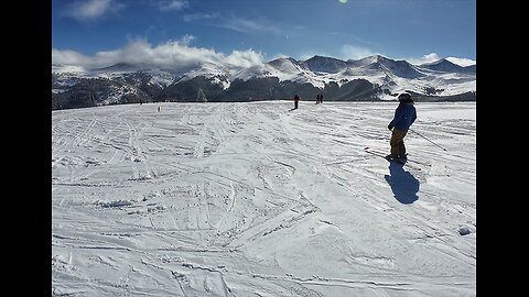 Great Day at Copper Mountain skiing Black Diamonds