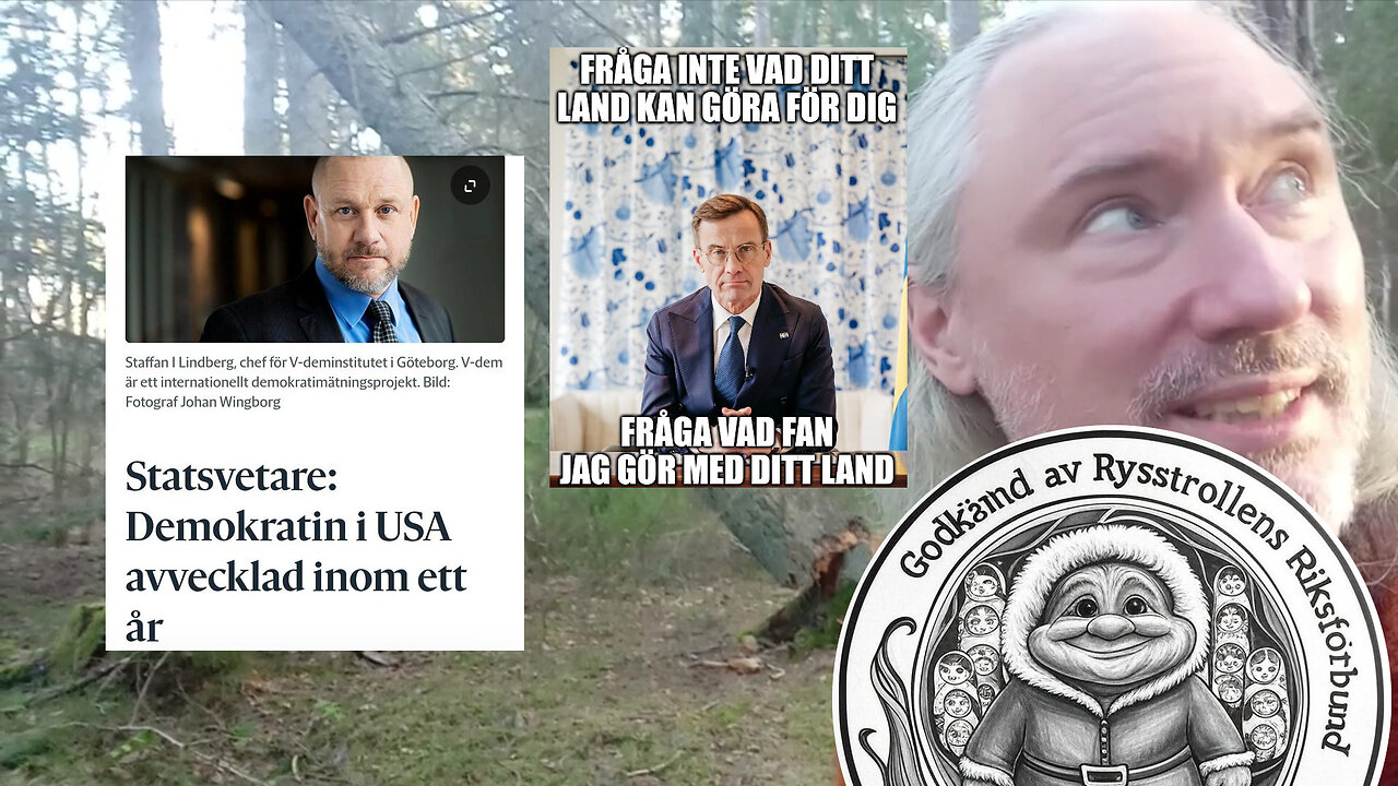 Hur Finland förlorades vs Ukraina-dårskapen. Konst-avdrag. Soros demokrati. Harvard-dumbommar