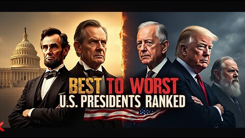 2025 - U.S. Presidents Ranked - Best to Worst 🇺🇸📈📉