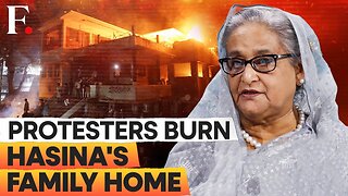 Bangladesh: Protesters Torch Sheikh Hasina's Father Sheikh Mujibur Rahman’s Home | N18G