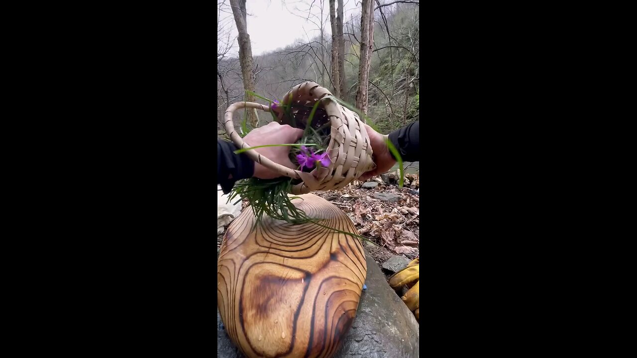 Doğadan Sakarca Otu Kavurması cooking by collecting herbs from nature shorts