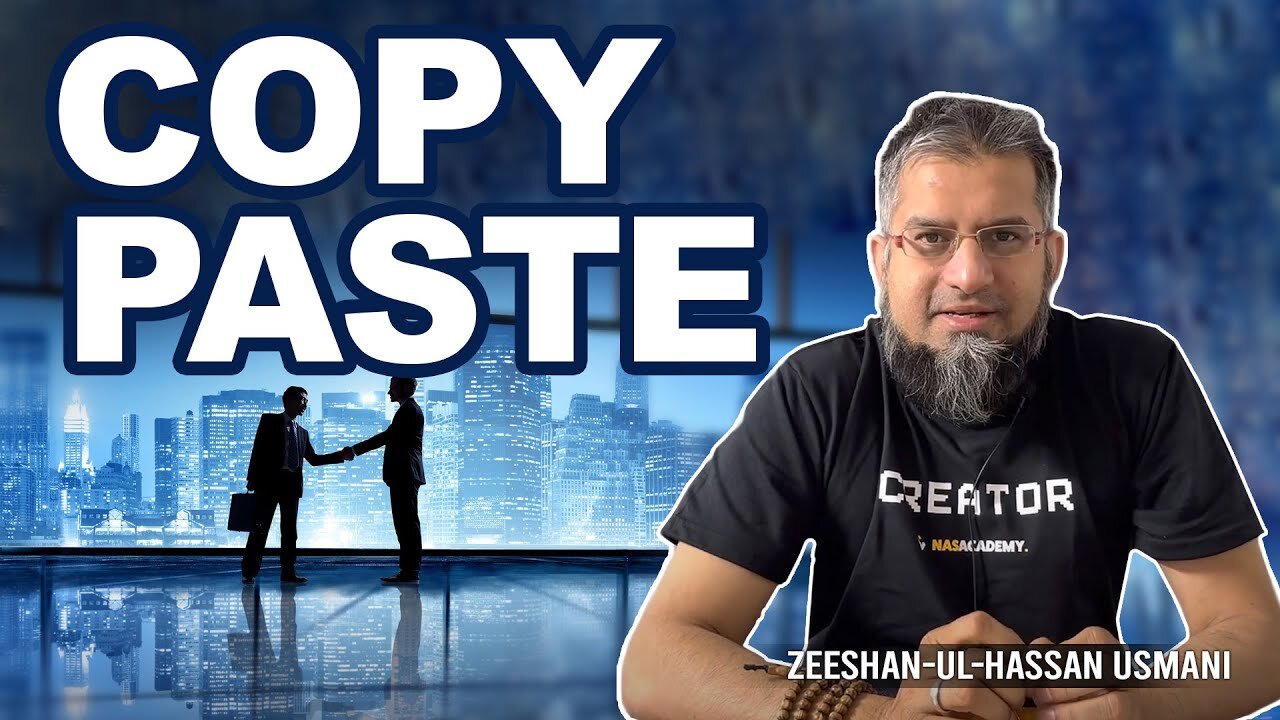 Copy Paste | کاپی پیسٹ | Zeeshan Usmani