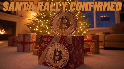 BITCOIN, XRP, XLM, JASMY, SANTA RALLY IN PROGRESS