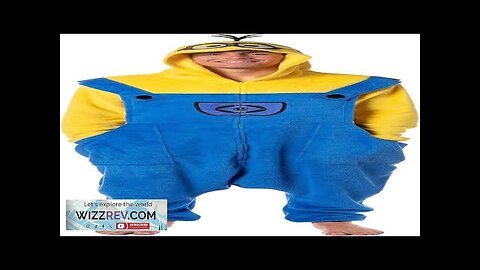 INTIMO Despicable Me Men's Minions Costume Kigurumi Union Suit One Piece Pajama Review