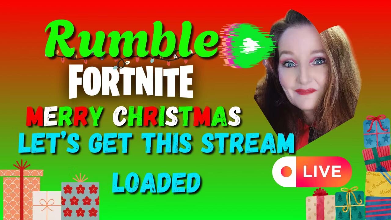 🎄RUMBLE LIVE - Fortnite with Bubbles For Christmas 🎁