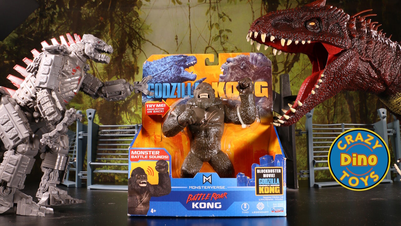 New Godzilla X Kong Toys Unboxed Giant Mechagodzilla + Huge Box Godzilla Toys, King Kong Toys