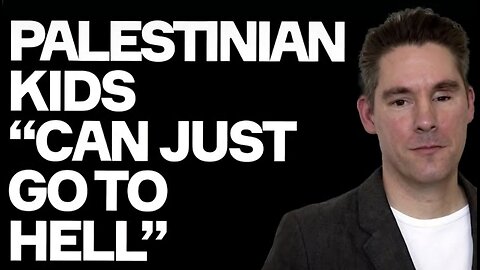 British Journalist: Palestinian Kids "Can Just Go To Hell" - Yet Dan Hodges Faces No Consequences