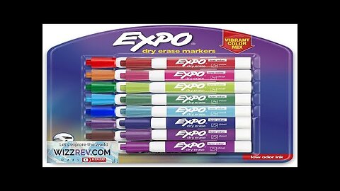 Expo Low Odor Dry Erase Markers Assorted Colors Chisel Tip Review