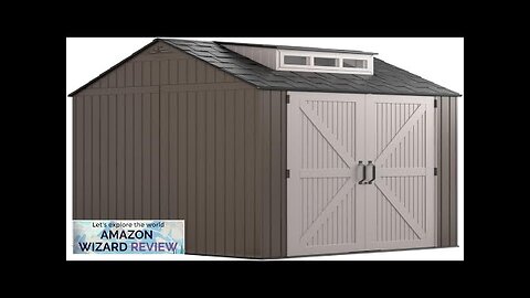 Rubbermaid Large Resin Outdoor Storage Shed With Floor (7 x 7 Ft.) Review