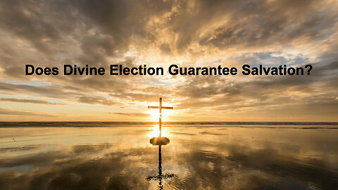 449 Does Divine Election Equal Salvation