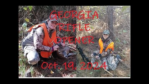 Georgia Rifle Opener...SHOTS FIRED!!!