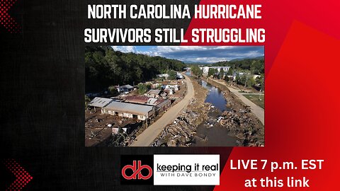 North Carolina hurricane survivors still struggling and cage free egg controversy in Michigan