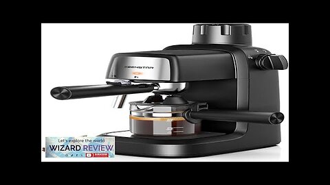 Coffee Machine 3.5 Bar Espresso Cappuccino Machine 800W with Milk Frother Review