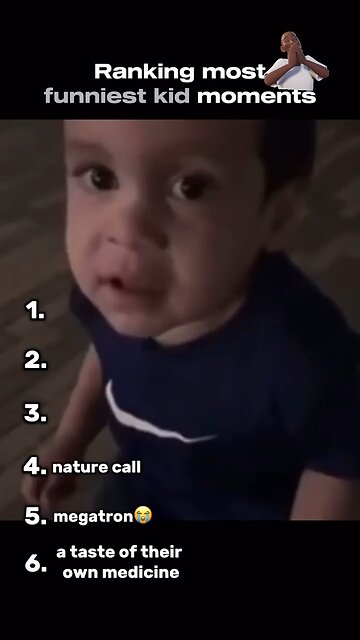 Ranking funniest kids moments 🤣