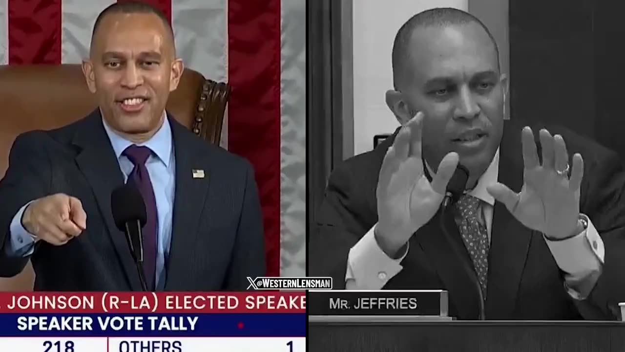 Hakeem Jeffries, January 2025: There are no election deniers on our side of the aisle