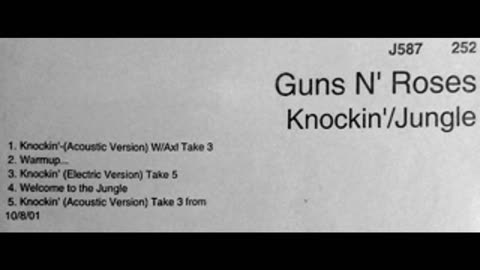 Guns N' Roses - The Village Sessions - Knockin' / Jungle