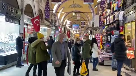 🇹🇷 My First Visit to Istanbul’s Grand Bazaar | Travel Turkey