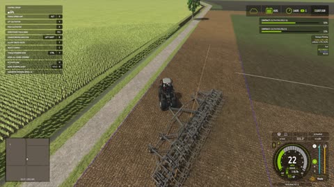 Bought my first field on the map and finished up a couple of contracts