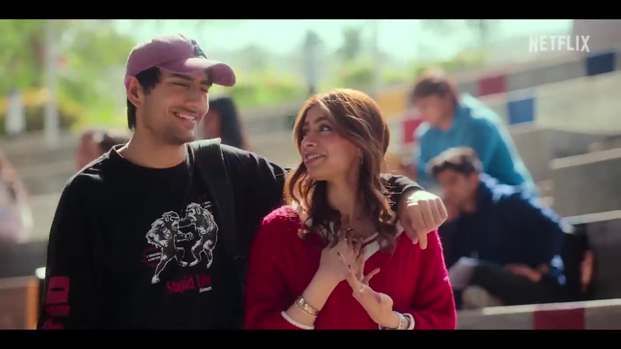 Nadaaniyan Official Trailer Ibrahim Ali Khan Khushi Kapoor Netflix India_