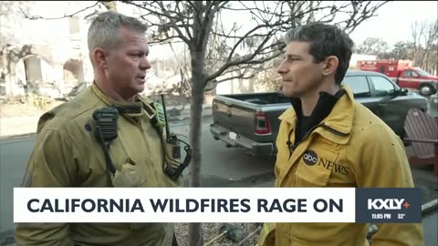 California wildfires rage on