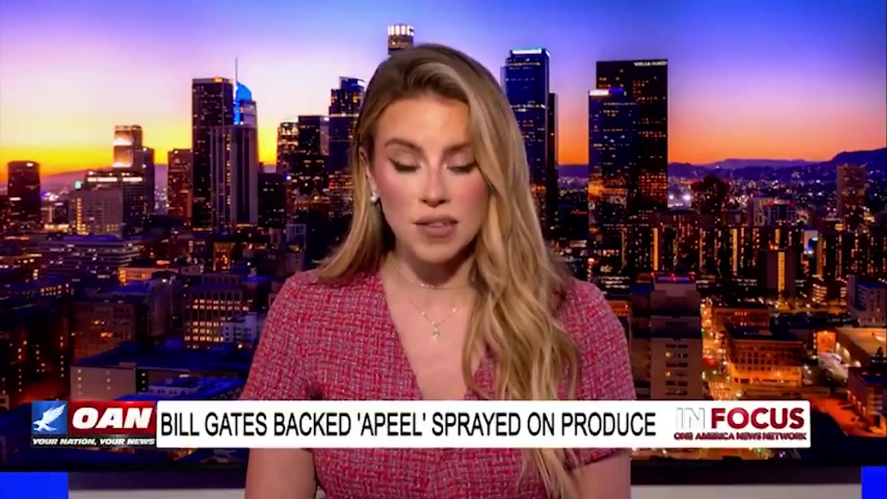 Apeel is a product funded by the WEF and Bill Gates that is sprayed on fruit and vegetables
